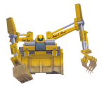 Bulldozer Yellow - LBX: Little Battlers eXperience