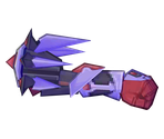 Emperor Mk 3 Left Arm - LBX: Little Battlers eXperience