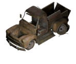 Civilian Car 10 (Destroyed) - Wolfenstein II: The New Colossus