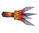Crimson Claws Left Arm Weapon - LBX: Little Battlers eXperience