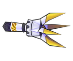 Shock Claws Left Arm Weapon - LBX: Little Battlers eXperience