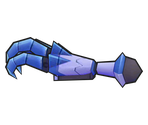 Glacial Claws Right Arm Weapon - LBX: Little Battlers eXperience