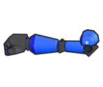 Sapphire Queen Right Arm - LBX: Little Battlers eXperience