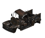 Civilian Car 10 (Rusted Destroyed Body) - Wolfenstein II: The New Colossus