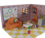 Peach's Room (Super Mario Wisdom Games Picture Book 2: Mario & Wendy) - Mario Customs