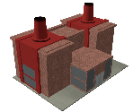 Soviet Power Plant - Command & Conquer Customs