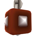 Swinging Spike Ball - Suzy Cube