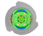 Blazer Condorno - Metal Fight Beyblade Portable: Chouzetsu Tensei! Vulcan Horuseus (JPN)
