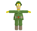 GI Homer - The Simpsons Game
