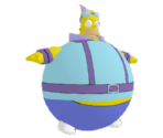 Anime Homerball - The Simpsons Game