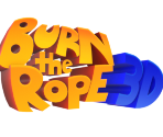Title Logo - Burn the Rope 3D