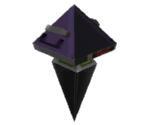 Purple Pyramid Key - Quake II