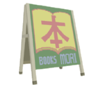 Bookstore Sign - Katamari Damacy