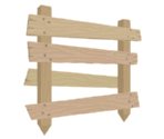 Wooden Fence (SAKU01_C) - Katamari Damacy