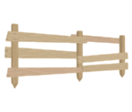 Wooden Fence (SAKU03_E) - Katamari Damacy