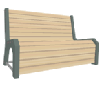 Wooden Bench (BENCH_D) - Katamari Damacy