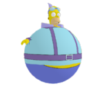 Anime Helium Homer - The Simpsons Game