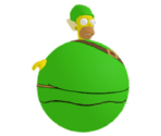 NeverQuest Helium Homer - The Simpsons Game