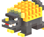 Anguirus - Godzilla Voxel Wars