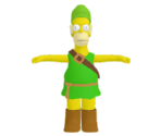 NeverQuest Homer (Prototype) - The Simpsons Game
