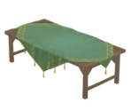 Long Table With Tablecloth - Genshin Impact