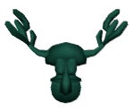 Squidward Head Décor - SpongeBob SquarePants: Battle for Bikini Bottom