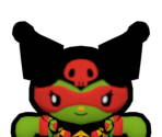 Kuromi X Raphael - TMNT with Hello Kitty and Friends
