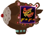 Sugar Rush Blimp - Disney Speedstorm