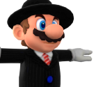 Mario (Black Suit) - Mario Kart Tour
