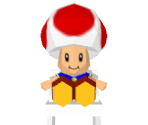Toad (Referee) - Mario Tennis