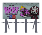 Billboard (Fade Baby Seat) - ModNation Racers