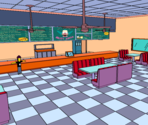 Krusty Burger Interior - The Simpsons Game