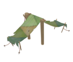 Simple Single-Person Tent - Genshin Impact