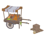 Bountiful Harvest Fruit Cart - Genshin Impact