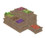 Fruit and Veggie Stall: Harvest Bounties - Genshin Impact
