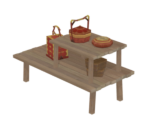 Two-Tier Vendor's Booth: Rising Fortunes - Genshin Impact