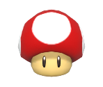 Dash Mushroom / 1-Up Mushroom - Mario Party: Island Tour