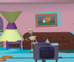 Simpsons Living Room (Halloween) - The Simpsons: Hit & Run