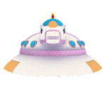 Prince Tamahiko's UFO - Tamagotchi Plaza