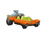 Globex Super Villain Car - The Simpsons: Hit & Run