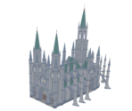 Favonius Cathedral (Exterior) - Genshin Impact