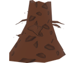 Small Chocolate Volcano - Neopets 3DVIA Games