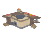 Heavy-Duty Restaurant Stove - Genshin Impact