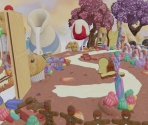 Pooh's Dream - Candy Grounds - Piglet's Big Game