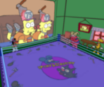 Itchy & Scratchy - The Simpsons Wrestling