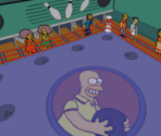 Barney's Bowlarama - The Simpsons Wrestling