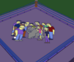 Big Ape Arena - The Simpsons Wrestling