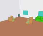 Retirement Castle Interior - The Simpsons Game