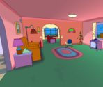 Simpsons House - The Simpsons Game