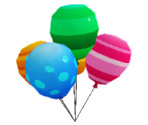 Balloons Glider - Bomb It Kart Racer